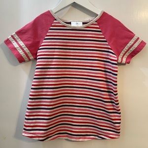 Hanna Andersson Stripped T-shirt - Size 120 or 6-7